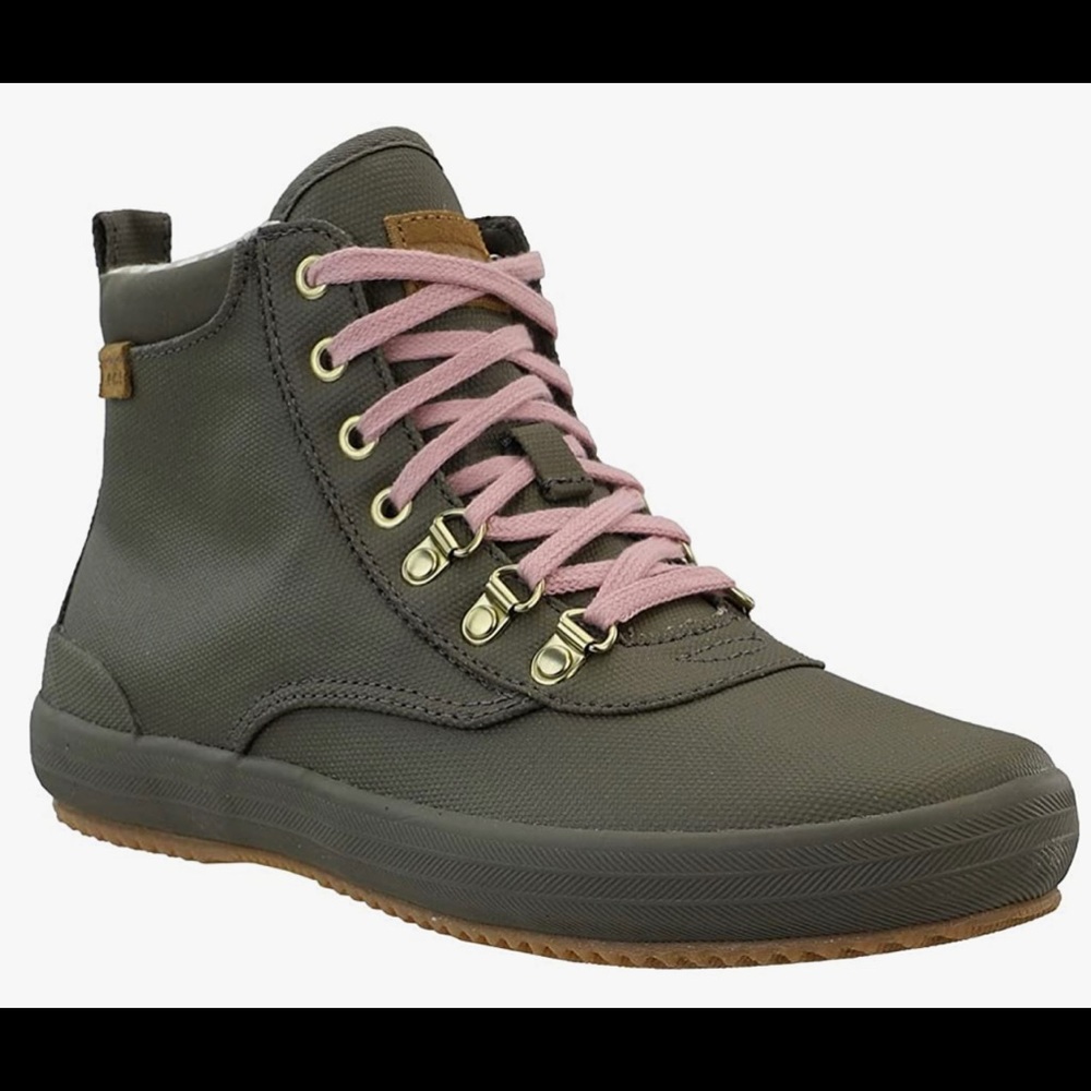 Keds Women Scout Lace Up Rain Boots